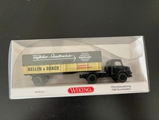 Wiking 0510 02, Mercedes Kurzhauber, Pritschen Sattelzug Nellen & Quack, 1:87