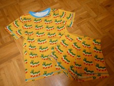 kurzer Schlafanzug  von Maxomorra Größe 146/152 Raupen