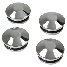 Abdeckungen Struts / Fenderhalter - Suzuki VS 1400 Intruder - Alu poliert