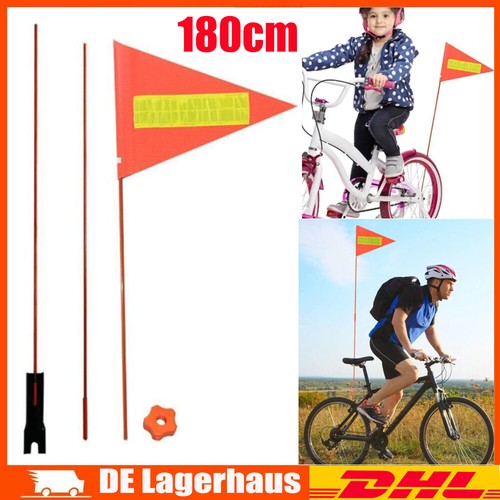 180cm fahrradwimpel - 180cm,
