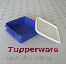 Tupperware * Party-Box / Obstdose Brotbehälter mit Deckel 1,0 l * lila + weiß