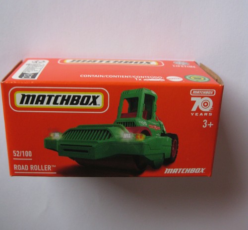 Road roller grün matchbox - grün, ***