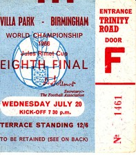 Ticket WM 1966 England, 20