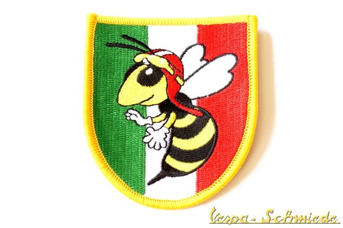 Vespa aufnäher italy - "italy, wappen