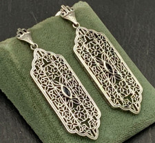 Ohrstecker  Saphir  925er