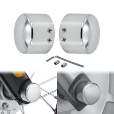 Glatt Chrom Achsabdeckung