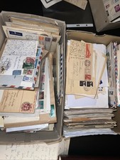 2 Kartons mit ca 800 Briefen Westeuropa Alt bis Neu