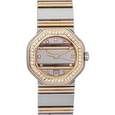 25 mm ø - Wempe 5th Avenue Damenuhr Bicolor Stahl/Gold Quartz Ref. 1878