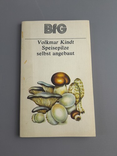 Altes buch speisepilze selbst - buch, "speisepilze