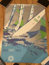 Olympiade 1972 Kiel A0 Poster - Deko/Sammeln - Segeln