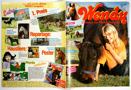 Wendy mädchen pferde - wendy, comic