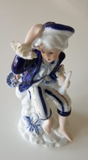 Porzellanfigur Mann mit