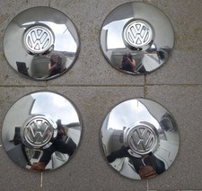 Vw Käfer Original Chrom Radkappen flach