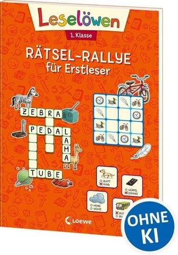 Leselöwen rätsel rallye - rätsel-rallye, für