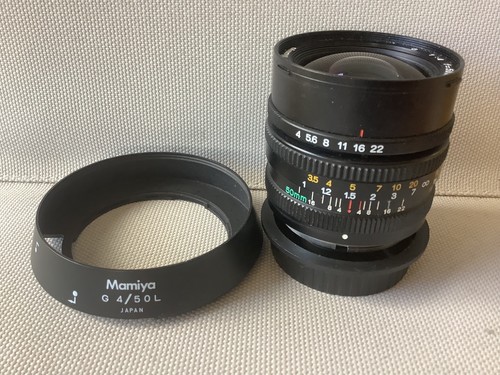 Mamiya 50mm 4 objektiv - g, f/4