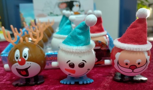 Weihnachtliche aufziehfiguren - weihnachtliche,