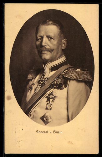 Ansichtskarte general von - ansichtskarte,