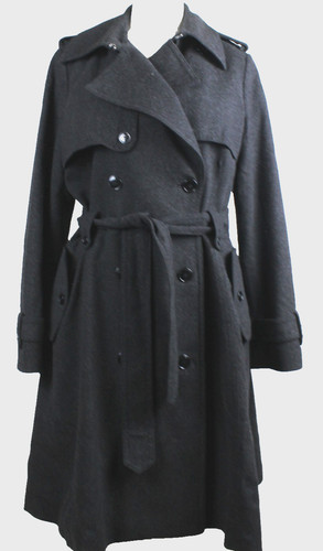Y2k mantel trenchcoat - h&m,