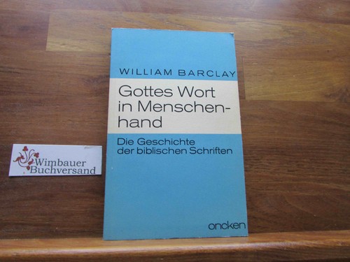 Gottes wort menschenhand - in,