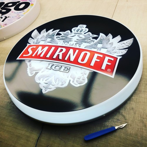 Smirnoff ice vodka leucht - ice,