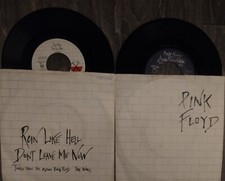 2 Stück 7''   Single - PINK FLOYD – Another Brick in the wall / Run like hell