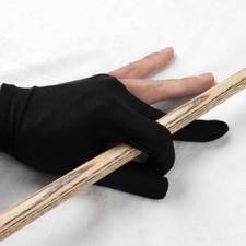 Billard Zubehör Handschuh Pool Snooker Universal Links und Rechtshänder schwarz