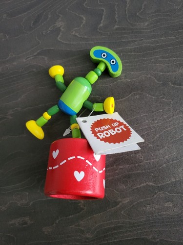 Holz roboter spielzeug figur - holz,