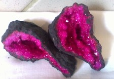 Quarz Druse Geode Marokko Pink