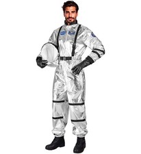 Silberner astronaut männer - silberner,