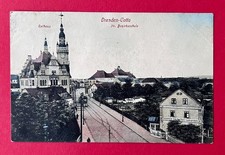 AK DRESDEN Cotta 1917 Rathaus