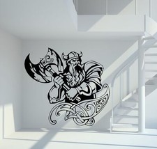 Wandtattoo Wikinger mit 2-Hand