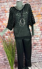 Häkel Pullover TOP SHIRT Netz