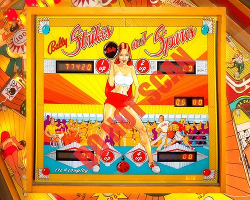1978 bally strikes spares - bally,