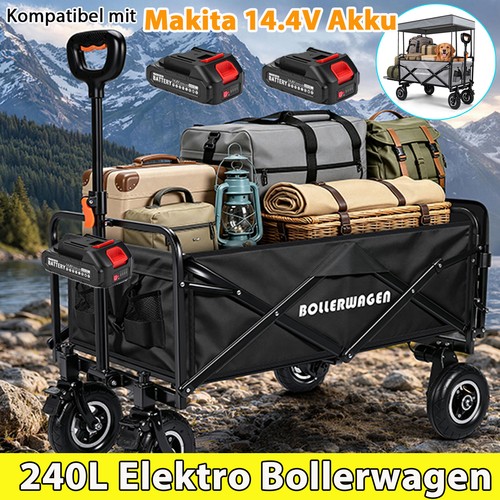 Elektrokarre bollerwagen mit - bollerwagen,