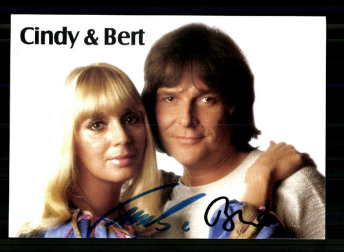 Cindy und bert autogrammkarte - und,