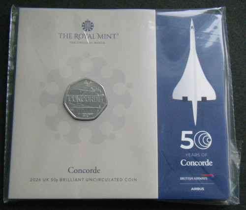 2026 jahre concorde 50p - 50,