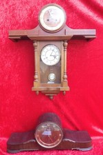 3 alte Uhren  , Pendeluhren 