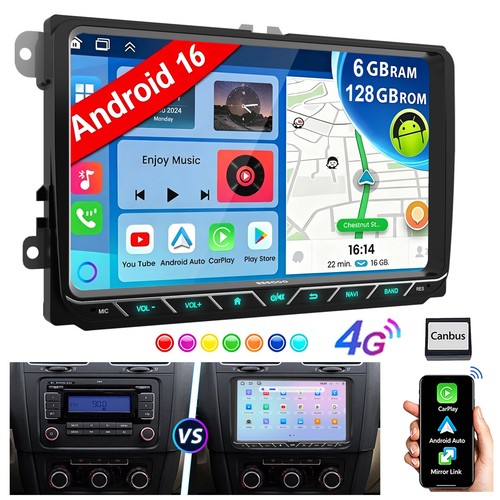 128gb apple carplay - 6+128gb, android
