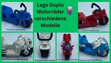 LEGO DUPLO MOTORRAD - weiß -