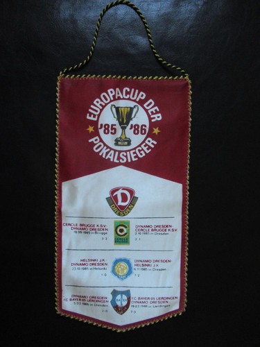 Wimpel dynamo dresden cup - dynamo, dresden,cup