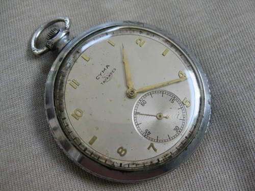 Antique cyma tavannes pocket - cyma,