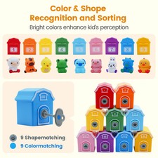 Montessori bauernhof zug set - montessori,