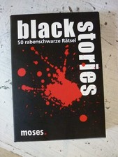 Black Stories Spiel Moses Top Zustand