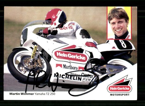 Martin wimmer autogrammkarte - wimmer,