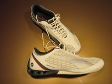 BMW MOTORSPORT Puma Schuhe Größe 46 weiß Sneaker Laufschuhe TOP Zustand 