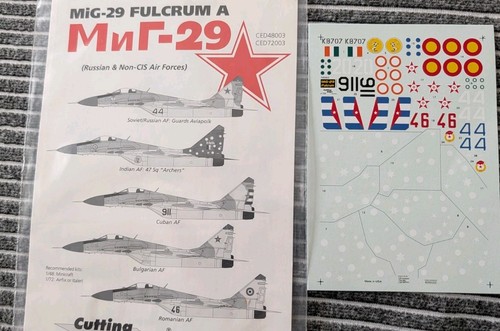 Mig decals 72 - mig-29,