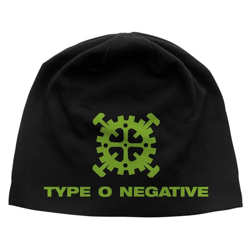 Type negative jersey beanie - type, o