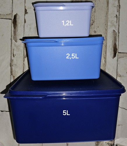 Aloha tupperware 3er - aloha, blau