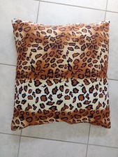 Deko-Kissen Dekokissen 50 x 50 cm "Leopard" Leoparden-Muster