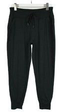 Lole Hose Damen M Kordelzug Taille Stretch SPORTS Schwarz
